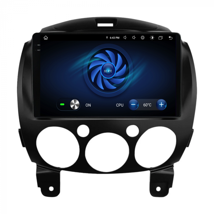 Navigatie Dedicata Mazda 2 (2007-2014), 9 Inch, 2Gb Ram, 32Gb stocare, Carplay [7]
