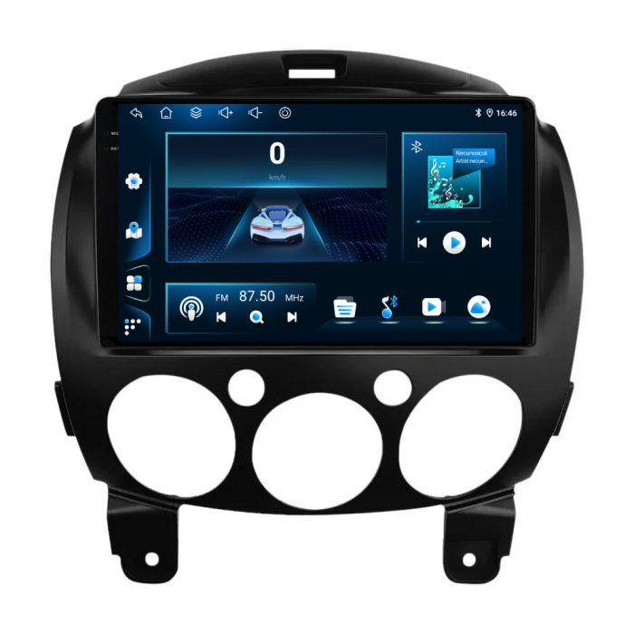 Navigatie Dedicata Mazda 2 (2007-2014), 9 Inch, 6Gb Ram, 128Gb stocare, Carplay [7]