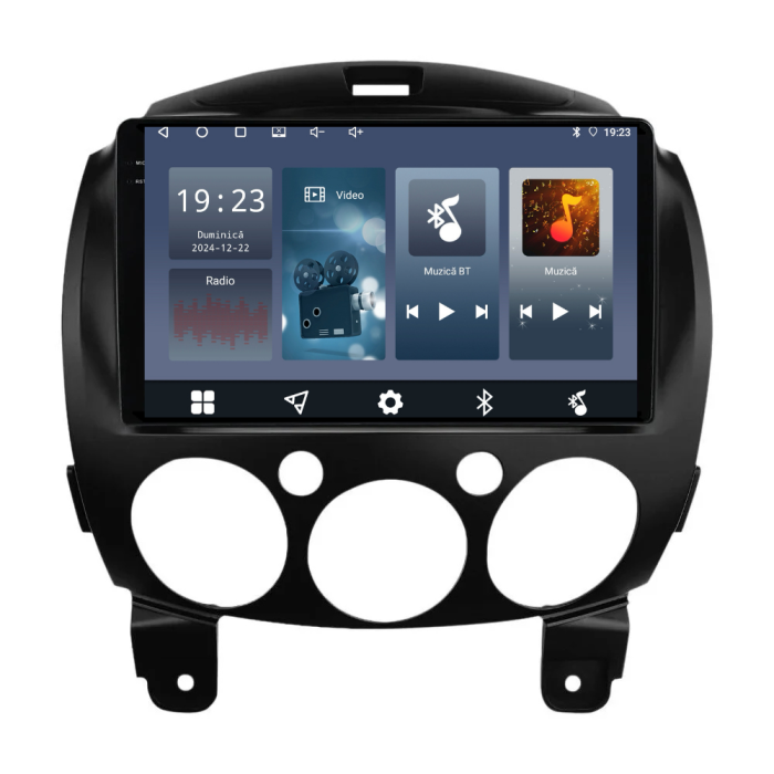 Navigatie Dedicata Mazda 2 (2007-2014),QuadCore, 9 Inch, 4Gb Ram, 64Gb stocare, Carplay [7]