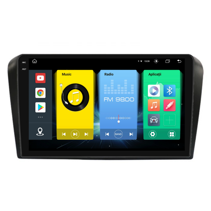 Navigatie Dedicata Mazda 3 (2003-2009), 2K, 8Gb Ram, 256Gb Stocare, Carplay [7]