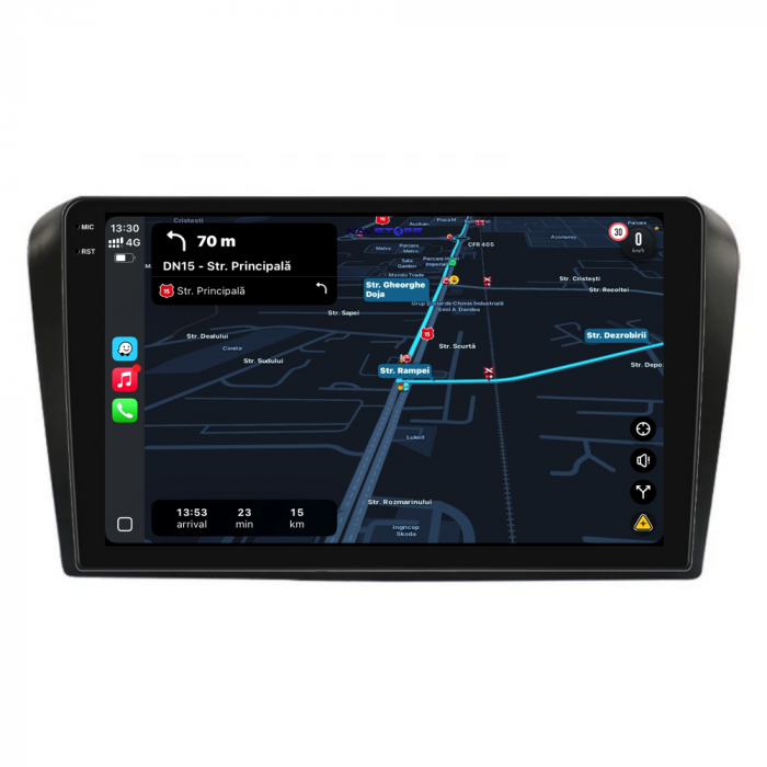 Navigatie Dedicata Mazda 3 (2003-2009), 9Inch, 8Gb Ram, 256Gb Stocare, Carplay [3]