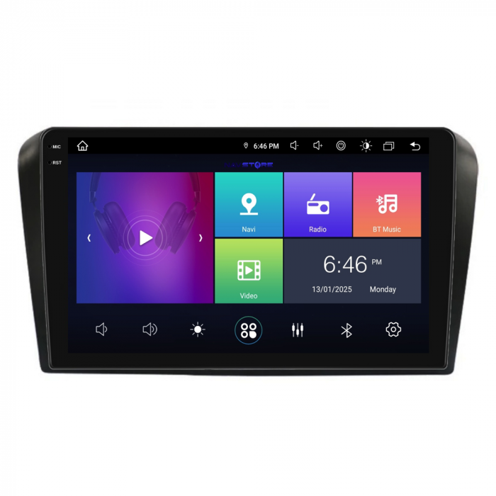 Navigatie Dedicata Mazda 3 (2003-2009), 9Inch, 8Gb Ram, 256Gb Stocare, Carplay [9]