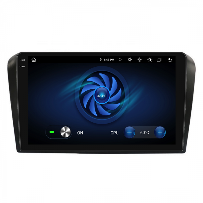 Navigatie Dedicata Mazda 3 (2003-2009),QuadCore, 9Inch, 4Gb Ram, 64Gb Stocare, Carplay [9]