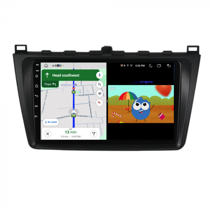 Navigatie Dedicata Mazda 6 (2008-2013), 9Inch, 4Gb Ram, 64Gb Stocare, Carplay [5]