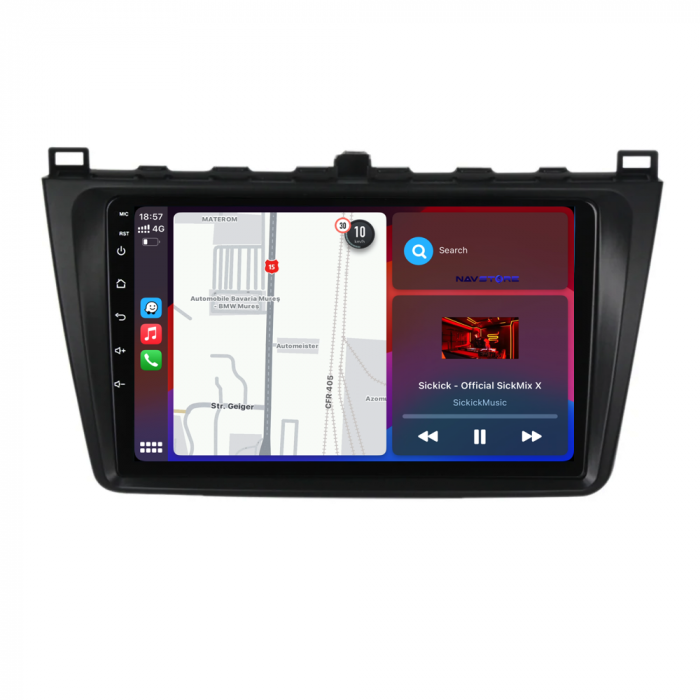 Navigatie Dedicata Mazda 6 (2008-2013), 9Inch, 4Gb Ram, 64Gb Stocare, Carplay [3]