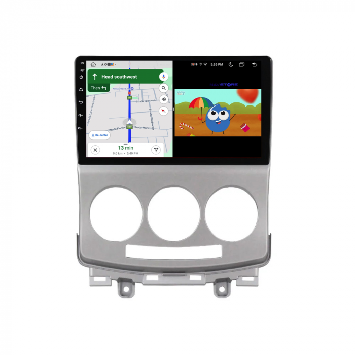 Navigatie Dedicata Mazda 5 (2005-2010), 9Inch, 1Gb Ram, 32Gb Stocare, Carplay [5]