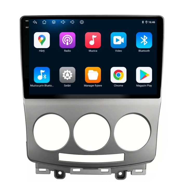 Navigatie Dedicata Mazda 5 (2005-2010), 9Inch, 2Gb Ram, 32Gb Stocare, Carplay [5]