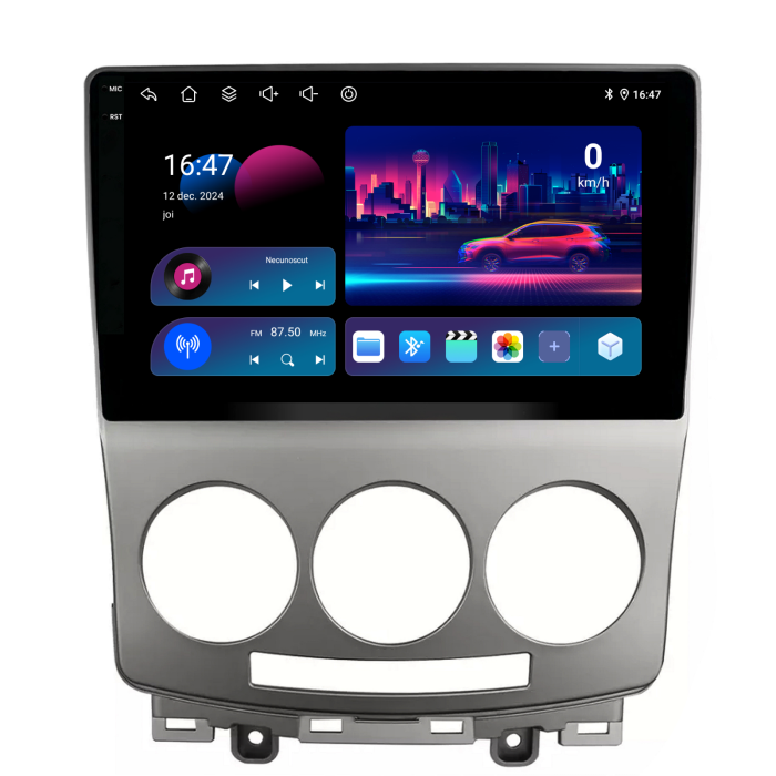 Navigatie Dedicata Mazda 5 (2005-2010), 9Inch, 4Gb Ram, 64Gb Stocare, Carplay [4]