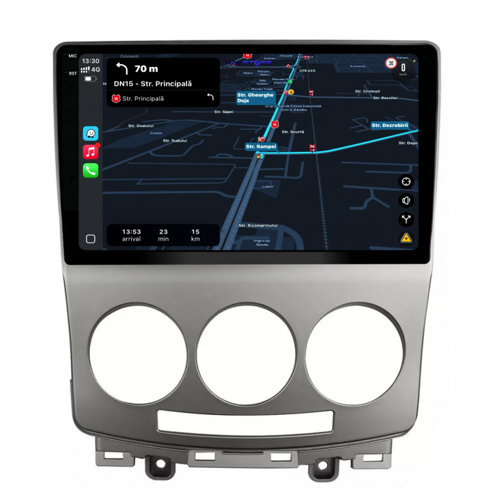 Navigatie Dedicata Mazda 5 (2005-2010), 9Inch, 8Gb Ram, 256Gb Stocare, Carplay [3]
