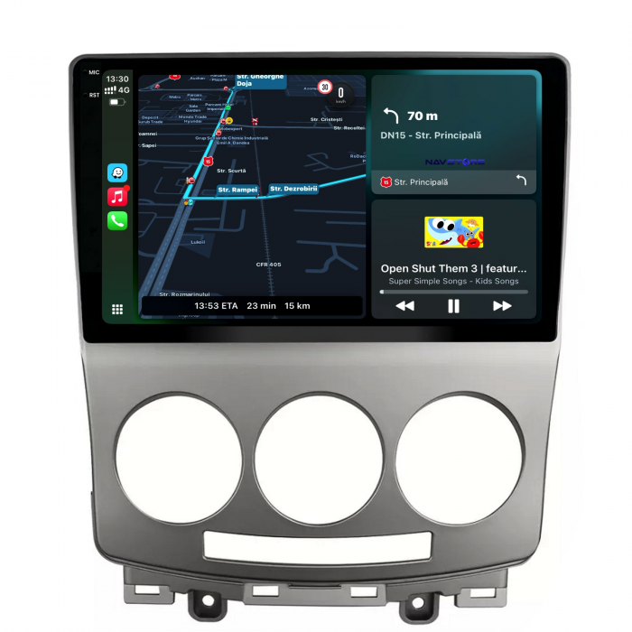 Navigatie Dedicata Mazda 5 (2005-2010), 9Inch, 8Gb Ram, 256Gb Stocare, Carplay [2]