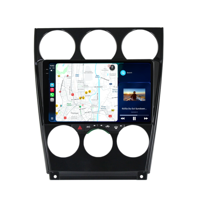 Navigatie Dedicata Mazda 6 (2002-2008), 9 Inch, 6Gb Ram, 128Gb stocare, Carplay [2]