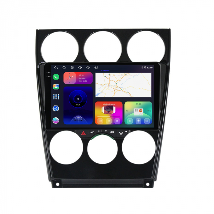 Navigatie Dedicata Mazda 6 (2002-2008),QuadCore, 9 Inch, 4Gb Ram, 64Gb stocare, Carplay [6]