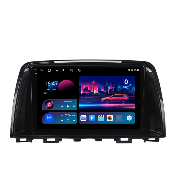 Navigatie Dedicata Mazda 6 (2013-2015), 9Inch, 4Gb Ram, 64Gb Stocare, Carplay [4]