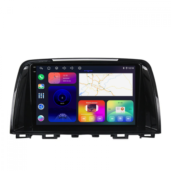 Navigatie Dedicata Mazda CX-5 (2012-2015), 9Inch, 6Gb Ram, 128Gb Stocare, CarPlay [6]