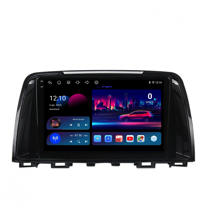 Navigatie Dedicata Mazda CX-5 (2012-2015),QuadCore, 9Inch, 4Gb Ram, 64Gb Stocare, CarPlay [4]
