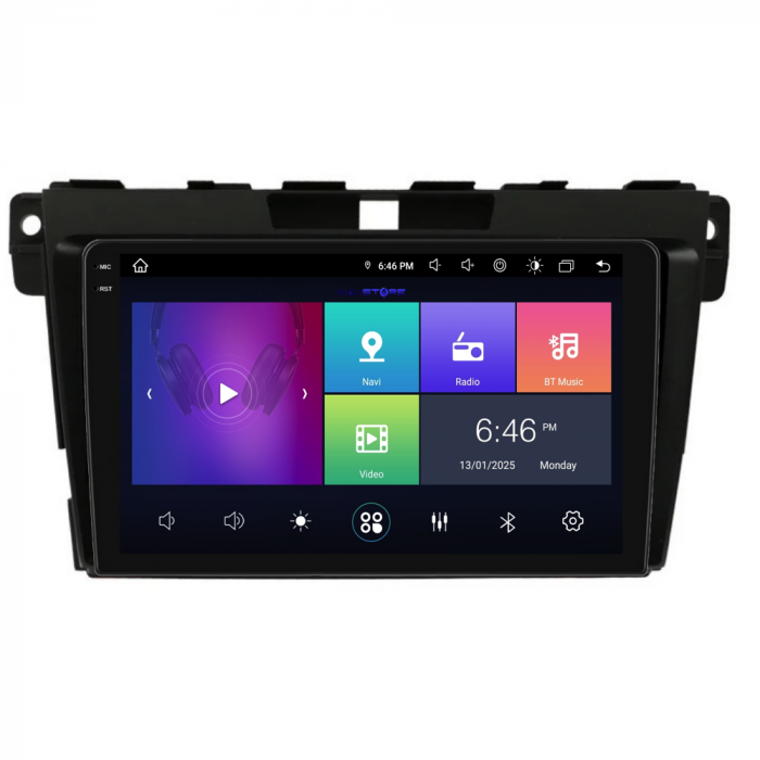 Navigatie Dedicata Mazda CX-7 (2008-2015), 9Inch, 8Gb Ram, 256Gb Stocare, CarPlay [9]