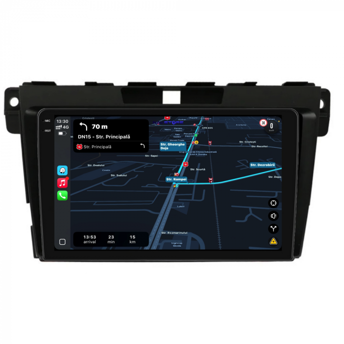 Navigatie Dedicata Mazda CX-7 (2008-2015),QuadCore, 9Inch, 4Gb Ram, 64Gb Stocare, CarPlay [3]