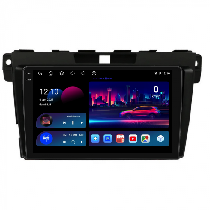 Navigatie Dedicata Mazda CX-7 (2008-2015),QuadCore, 9Inch, 4Gb Ram, 64Gb Stocare, CarPlay [6]