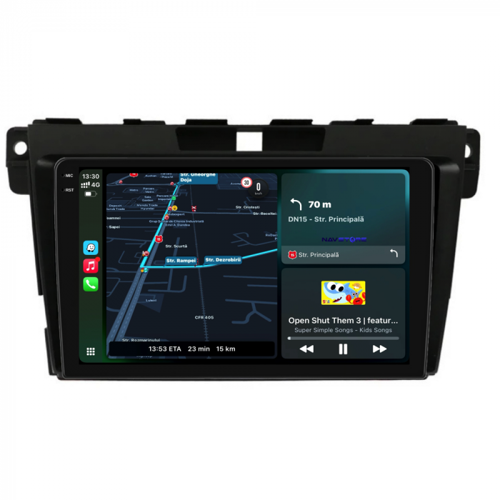 Navigatie Dedicata Mazda CX-7 (2008-2015),QuadCore, 9Inch, 4Gb Ram, 64Gb Stocare, CarPlay [2]