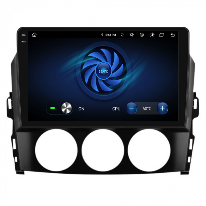 Navigatie Dedicata Mazda MX-5 (2005-2015), 9Inch, 6Gb Ram, 128Gb Stocare, Carplay [7]