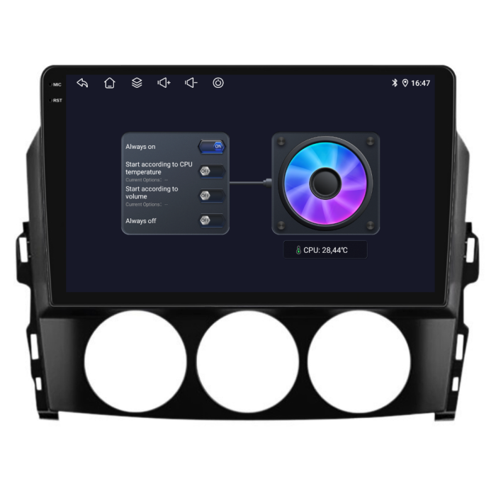 Navigatie Dedicata Mazda MX-5 (2005-2015), 9Inch, 6Gb Ram, 128Gb Stocare, Carplay [8]