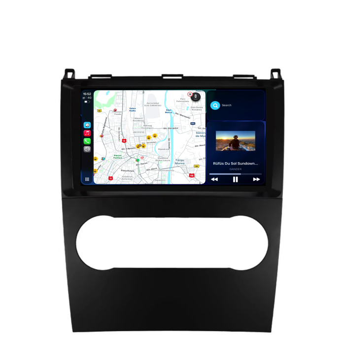Navigatie Dedicata Mercedes Benz A/B Class (2004-2011), 9Inch, 6Gb Ram, 128Gb Stocare, Carplay [2]