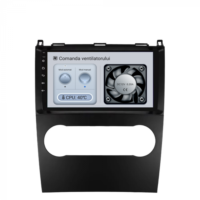 Navigatie Dedicata Mercedes Benz A-Class/B-Class (2004-2012), 9Inch, 2Gb Ram, 64Gb Stocare, Carplay [6]