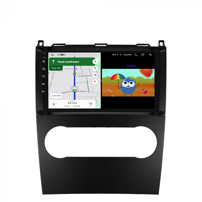 Navigatie Dedicata Mercedes Benz A-Class/B-Class (2004-2012), 9Inch, 4Gb Ram, 64Gb Stocare, Carplay [5]