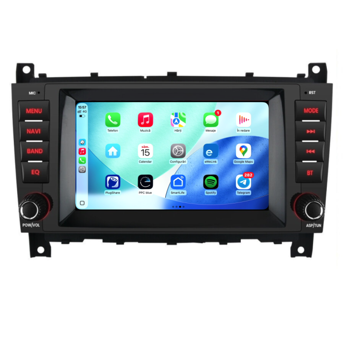 Navigatie Dedicata Mercedes Benz C-Class W203/ CLS W219/ CLK W209 (2004-2011), 7Inch, 2Gb Ram, 32Gb Stocare, Carplay [4]