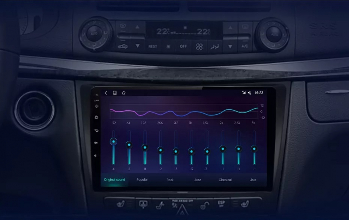 Navigatie Dedicata Mercedes Benz E-Class W211 (2002 - 2010), 9Inch, 1Gb Ram, 32Gb Stocare, Carplay [7]