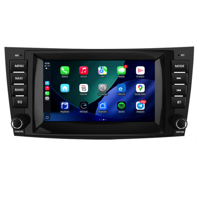 Navigatie Dedicata Mercedes Benz E-Class W211/CLS W219 (2002 - 2008), 7Inch, 6Gb Ram, 128Gb Stocare [2]
