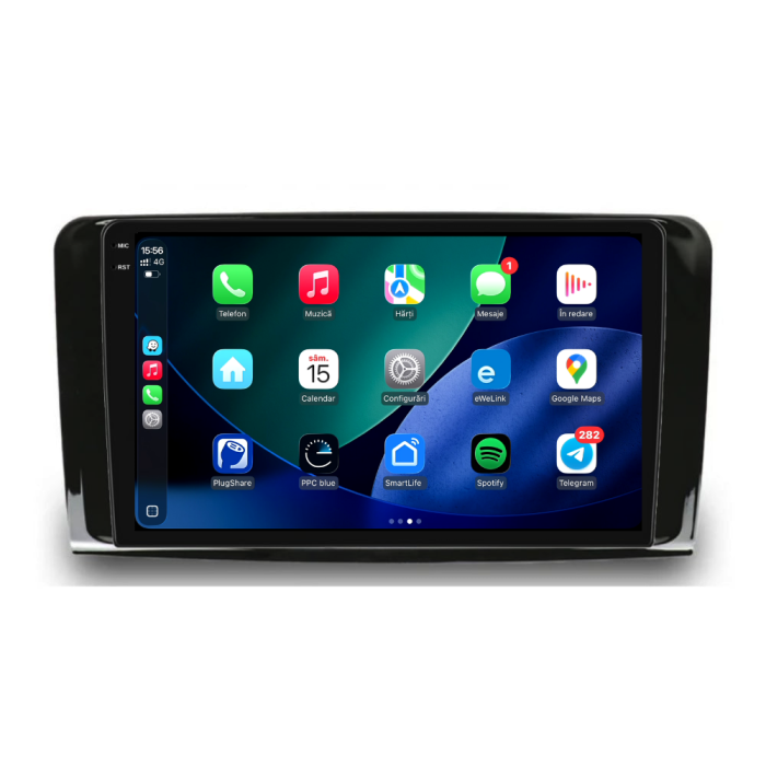 Navigatie Dedicata Mercedes Benz ML W164 | GL X164 (2005 - 2012), 2K, 8Gb Ram, 256Gb Stocare, Carplay [3]