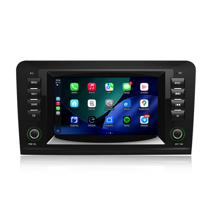 Navigatie Dedicata Mercedes Benz ML W164 | GL X164 (2005 - 2012), 7Inch, 2Gb Ram, 32Gb Stocare, Carplay [2]