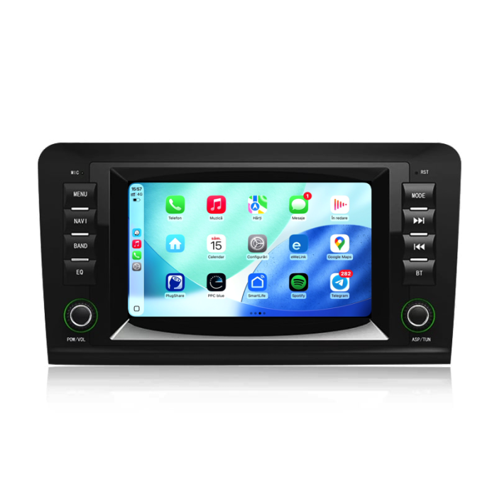 Navigatie Dedicata Mercedes Benz ML W164 | GL X164 (2005 - 2012), 7Inch, 4Gb Ram, 64Gb Stocare, Carplay [4]
