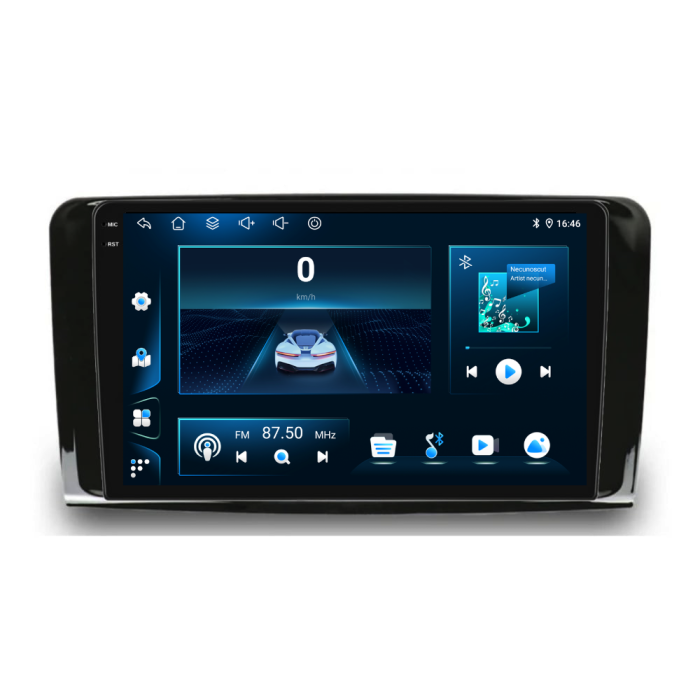 Navigatie Dedicata Mercedes Benz ML W164 | GL X164 (2005 - 2012), 9Inch, 4Gb Ram, 64Gb Stocare, Carplay [7]