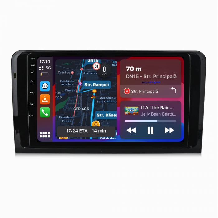 Navigatie Dedicata Mercedes Benz ML W164 | GL X164 (2005 - 2012), 9Inch, 8Gb Ram, 256Gb Stocare, Carplay [2]