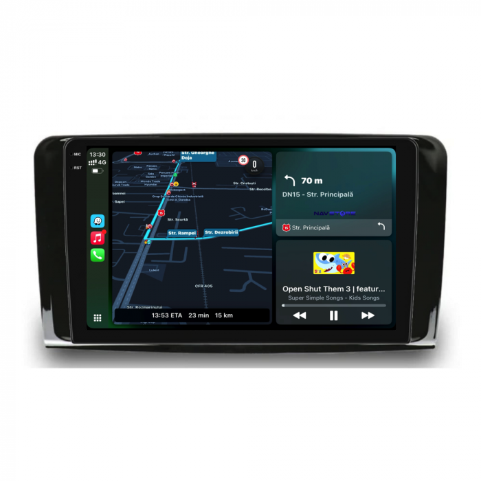 Navigatie Dedicata Mercedes Benz ML W164 | GL X164 (2005 - 2012), 9Inch, 8Gb Ram, 256Gb Stocare, Carplay [2]