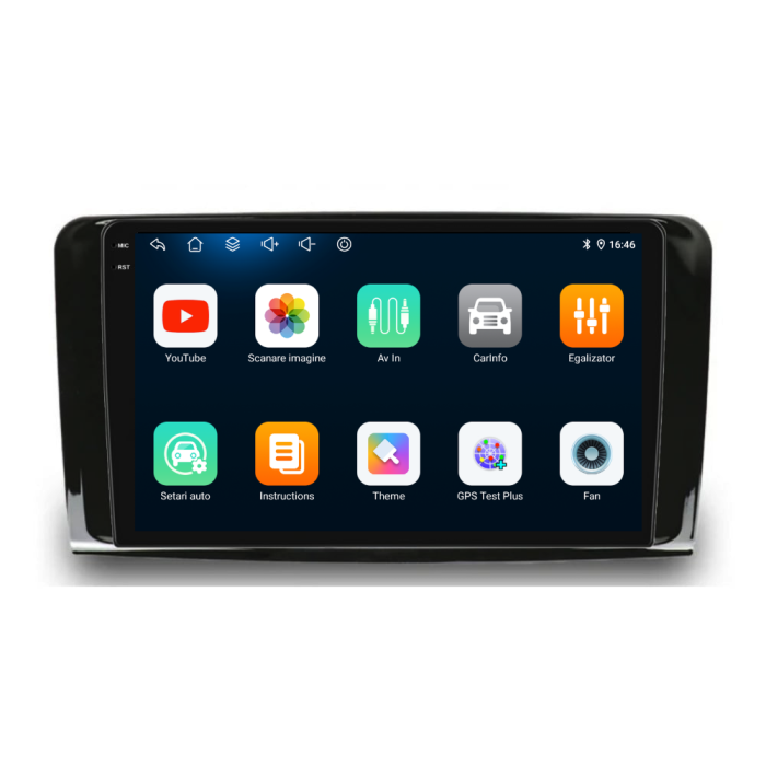 Navigatie Dedicata Mercedes Benz ML W164 | GL X164 (2005 - 2012),QuadCore, 9Inch, 4Gb Ram, 64Gb Stocare, Carplay [6]