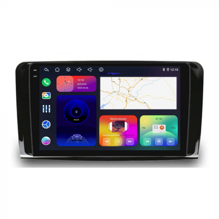 Navigatie Dedicata Mercedes Benz ML W164 | GL X164 (2005 - 2012),QuadCore, 9Inch, 4Gb Ram, 64Gb Stocare, Carplay [6]