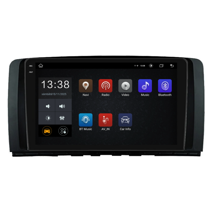 Navigatie Dedicata Mercedes Benz R-Class W254 (2005-2017), 2K, 8Gb Ram, 256Gb Stocare, Carplay [4]