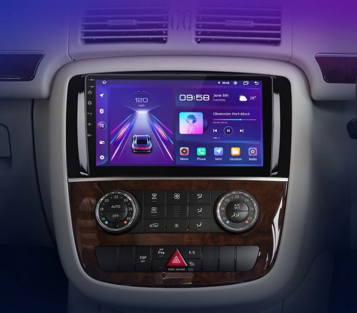 Navigatie Dedicata Mercedes Benz R-Class W254 (2005 - 2017), 9Inch, 8Gb Ram, 256Gb Stocare, Carplay [7]