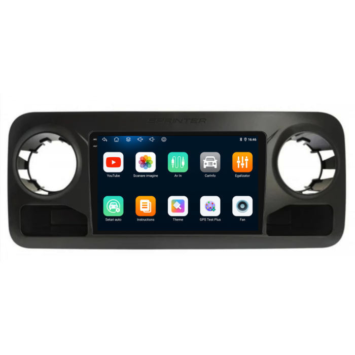 Navigatie Dedicata Mercedes Benz Sprinter (2018-2023), 10Inch, 4Gb Ram, 64Gb Stocare, Carplay [6]