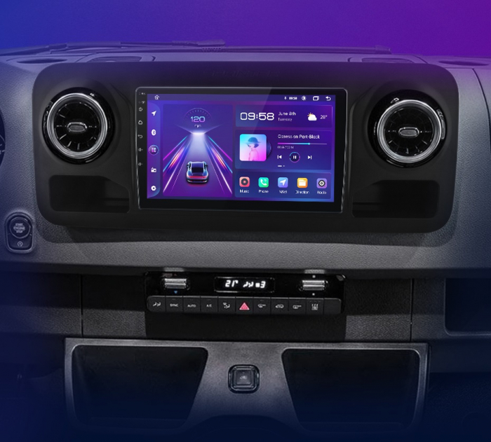 Navigatie Dedicata Mercedes Benz Sprinter (2018 - 2023), 10Inch, 6Gb Ram, 128Gb Stocare, Bluetooth, WiFi, Waze [2]