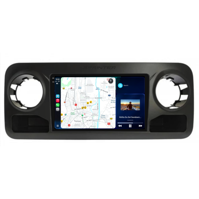 Navigatie Dedicata Mercedes Benz Sprinter (2018-2023), 10Inch, 6Gb Ram, 128Gb Stocare, Carplay [2]