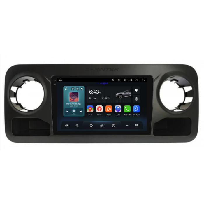 Navigatie Dedicata Mercedes Benz Sprinter (2018-2023), 2K, 8Gb Ram, 256Gb Stocare, Carplay [5]