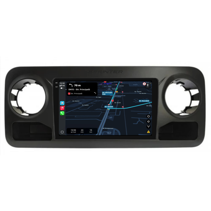 Navigatie Dedicata Mercedes Benz Sprinter (2018-2023), 2K, 8Gb Ram, 256Gb Stocare, Carplay [3]