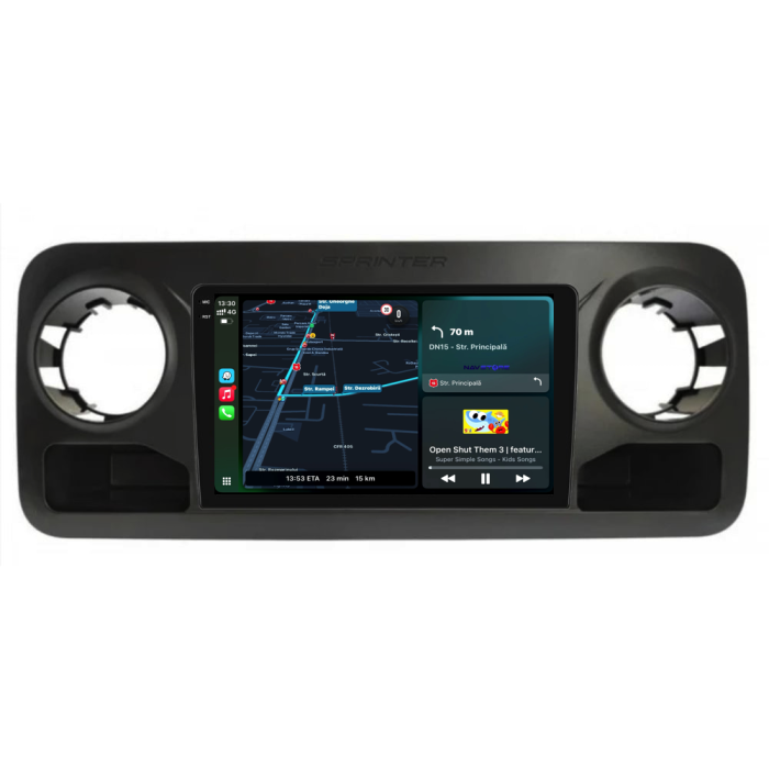Navigatie Dedicata Mercedes Benz Sprinter (2018-2023), 2K, 12Gb Ram, 256Gb Stocare, Carplay [4]