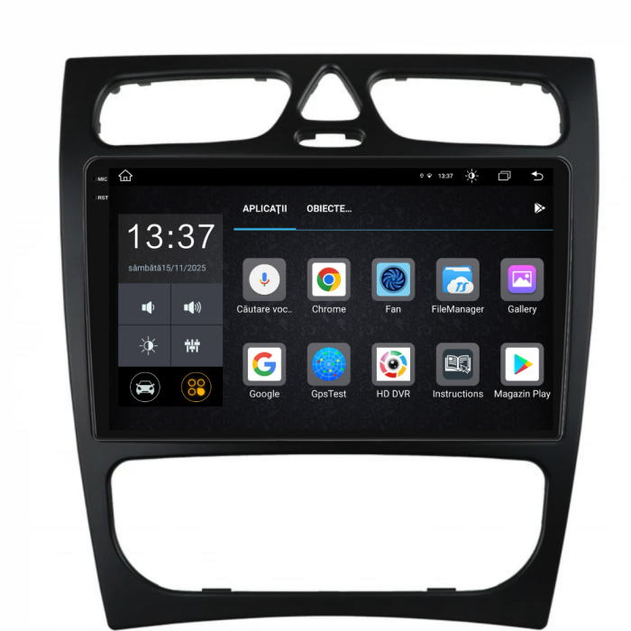 Navigatie Dedicata Mercedes C-Class W203 CLK W209 (2000-2005), 2K, 8Gb Ram, 256Gb Stocare, Carplay [6]