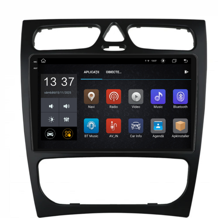 Navigatie Dedicata Mercedes C-Class W203 CLK W209 (2000 - 2005), 9Inch, 8Gb Ram, 256Gb Stocare, Carplay [5]