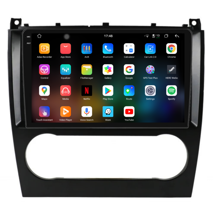 Navigatie Dedicata Mercedes C-Class W203 CLK W209 (2005 - 2009), 2K, 12Gb Ram, 256Gb Stocare, Carplay [3]